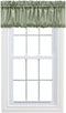 Ellis Curtain Stacey Sheer Balloon Valance, 60" x 15", Sage...
