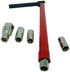 Socket wrench, faucet wrench set, 8-13mm plumber manual tool, suitable for installing faucets in bathrooms...