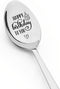 Birthday Gifts Spoons for Women Men Girls Best Friends BFF Happy Birthday Gift for Him Her Happy Birthday to You Coffee Tea Spoon for Daughter Son...