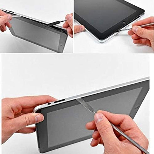 Metal Spudger Set Dual Ends, Universal 3pcs/set Spudger Kit Metal, Repair Opening Metal Pry Tool for Tablet for Other Smart Device...