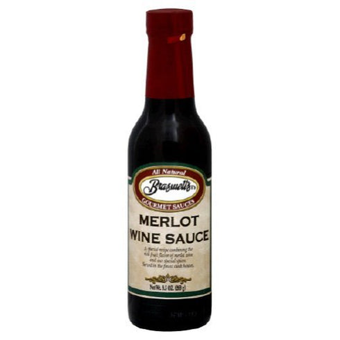 Braswell's Merlot Wine Sauce 9.5fl.oz (Pack of 2)...