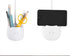 LED Desk Lamp with Pen Holder, Flexible Gooseneck Adjustable Brightness Level Reading Light, 2000mAh Rechargeable Eye-Caring with USB Port Touch C...