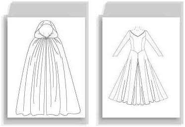 Butterick Patterns B4377 Floor-Length Cape and Princess Seam Dress Sewing Pattern, Size EE (14-20)...