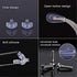 Eyeglass Nose Pads Screw-in Repair Kit Anti-Slip Soft Silicone Air Chamber Bag Glasses Pieces with Screws and Screwdriver Sunglasses...