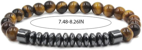 CSIYANJRY99 Lymphatic Drainage Anklet Anti-Swelling Black Obsidian Anklet Therapy Obsidian Bracelet for Women Men...