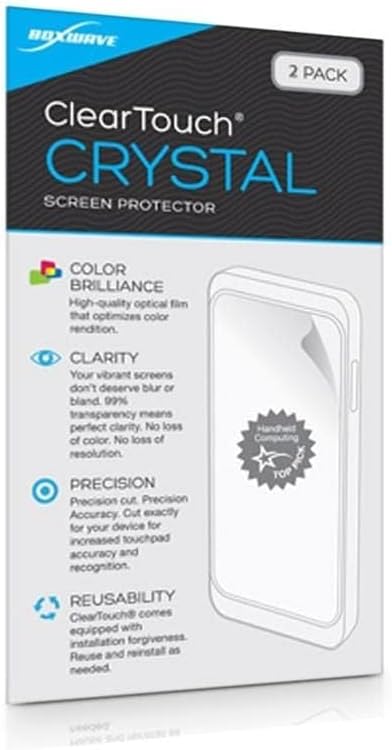 BoxWave Screen Protector Compatible with Canon PowerShot SX620 HS - ClearTouch Crystal (2-Pack), HD Film Skin - Shields from Scratches for Canon P...