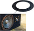 Fielect 2Pcs 3.5inch/90mm Foam Speaker Edge Surround Rings Replacement Kit for Speaker Repair or DIY Black...