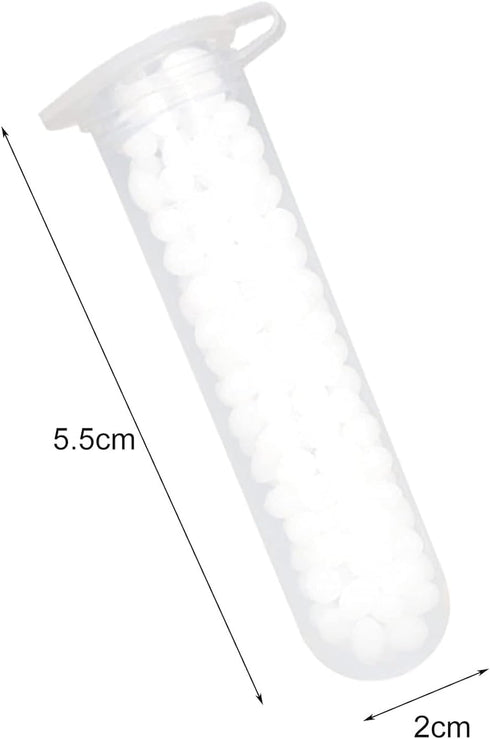 White Bottle Tooth Beads Replacement Cosplay Fake Teeth Filling Beads Easy Removal Shape Freely 4g Effective Festival Supplies Emergency Dental Ca...