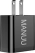 5V 3A 2A USB Fast Charging Charger Block, 18W Wall Power Supply Adapter Charger Compatible with Samsung Galaxy S7/S6/S5 Edge, Google Nexus, LG, HT...