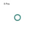 uxcell Fluorine Rubber O-Rings, 6mm OD 4mm ID 1mm Width FKM Seal Gasket for Machinery Plumbing, Green, Pack of 5...