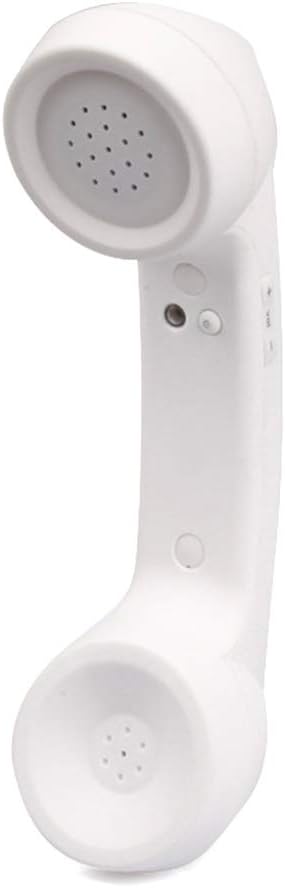 Cordless Telephone Handset, Retro Wireless Mobile Phone Telephone Handset Receivers Headphones Radiation Proof Stereo Convenient Call Cell Phone(W...