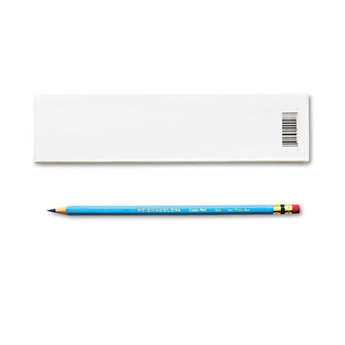 Prismacolor 20028 Col-Erase Pencil w/Eraser Non-Photo Blue Lead/Barrel Dozen...