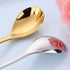 Buyer Star Ice Tea Spoon, 8-Inch Ice Cream Spoon, Stainless Steel Cocktail Stirring Spoons (4 color-4 pieces)...