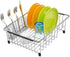 Slideep Cutlery Utensil Silverware Drying Rack, Flatware Storage Solution Basket with Hooks for Kitchen Dish Drainer Dish Drying Rack, RustProof 3...