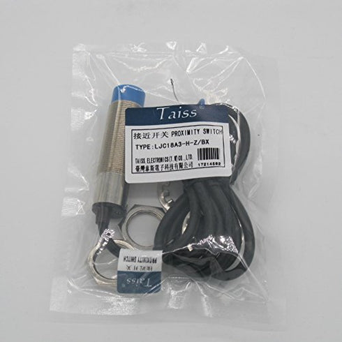 Taiss LJC18A3-H-Z/BX Proximity Switch 1-10mm Sensor Switch Capacitance Proximity Sensor Switch NPN NO?Normally open? DC 6-36V 300mA M18 3-wire...