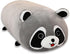 Cute Raccoon Plush Pillow, Raccoon Stuffed Animals, Soft Kawaii Plushies Cuddle Pillow, Cute Plushies Birthday Gifts for Kids (Raccoon,19 inch)...