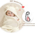 Baby Swaddle Blanket Boys Girls Cute Cotton Plush Receiving Blanket Soft Newborn Sleeping Wraps for Infant 0-6 Months...