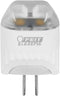 Feit Electric 10W Equivalent Warm White (3000K) Wedge LED G4 2-Pin Base 12-Volt Landscape Garden Light Bulb...