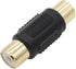 RCA Coupler 12-Pack, RCA Female to Female Adapter Gold Plated for RCA Cable Extension, Phono, Speaker, RCA Cable, Amplifier...
