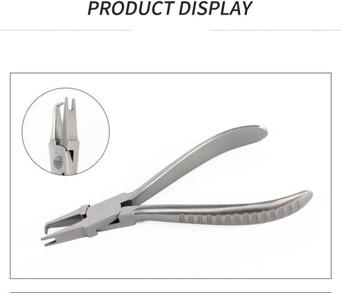Eyeglasses Frame Pliers, Unload Push in Nose Pad Plier Optical Adjusting Eyeglasses Glasses Nose Pads Arm Pliers Eyeglass Repair Kit...