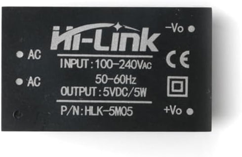 3PCS Mini Step Down Power Supply Intelligent Home Switch DC Power Module AC DC Voltage Regulator 220V to 5V 5W AC DC Converter HLK-5M05......