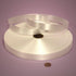 White Poly Satin Ribbon, 3/4 X 250Yd...