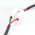 2PCS 22AWG Short USB Plug Pigtail 2 Wire Cable,0.3M/1FT USB 2.0 Male Bare Wire Pigtail 2Pin Open End Extension Cables 5V 3A with Wire Cable Connec...