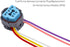Fuel Pump Connector Wiring Harness Pigtail Plug Fuel Pump Harness Connector Plug Compatible with Honda Various Models (5PIN)...