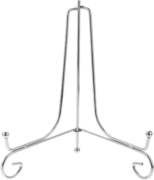 HOMSFOU Table Top Display Stand Iron Plate Stands for Display Plate Holder Easel Stand for Photo Picture Frame Decorative Plate Dish Book and Tabl...