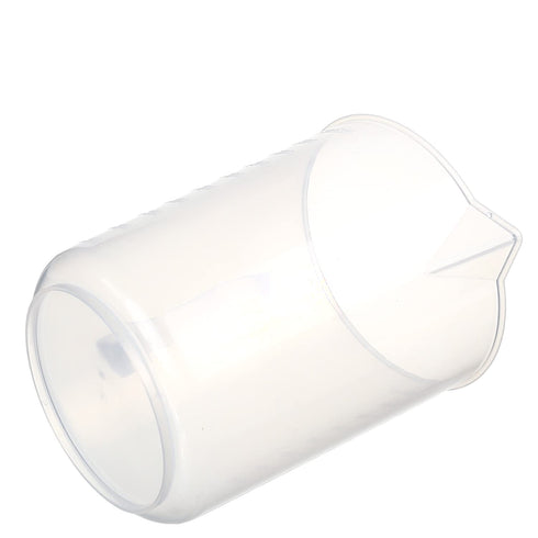 Othmro Measuring Cup 1000ml pp Plastic Graduated Beaker Clear with Handle for Lab Kitchen Liquids 1pcs...