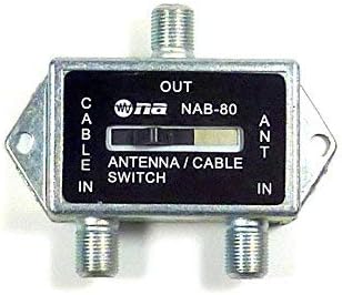 Philmore Coaxial A/B Game Antenna Cable TV CATV Switch...