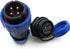 SP21 2Pin-12Pin Power Cable Connector,Panel Mount Connector Waterproof Plug Socket for Electricity Lighting and Medica (4Pin)...