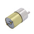 520 High Torque Micro Brush DC Motor Low Speed Gear Reduction Motor Eccentric Shaft Gearbox Diameter 37mm High Torque All Metal Gear Electric Micr...