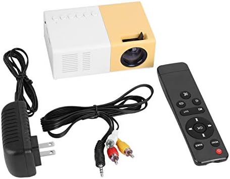 Mini LED Projector,Mini Portable Private Home Theater Projector,1080P HD Indoor&Outdoor Multi-Function Travel Projector,for Home Party/Entertainme...