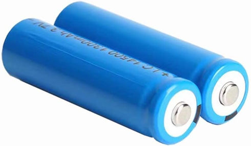 14500 Battery, 2 Pack 800mAh AA Size Rechargeable Lithium Battery Pack 14500/800mAh/3.7V...