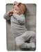 Vegan Leather Baby Changing Mat by Lark Baby Goods - Waterproof Wipeable Portable Diaper Pad - Foldable for Travel (14 x 22 in) - Grey...