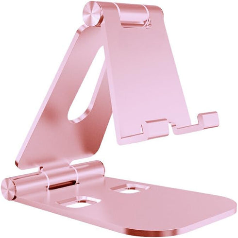 Cell Phone Stand for Angle Height Adjustable Desk Sturdy Aluminum Metal Phone Holder for iPhone,iPad, Mobile Phone, All Android Smartphone,Desktop...