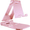 Cell Phone Stand for Angle Height Adjustable Desk Sturdy Aluminum Metal Phone Holder for iPhone,iPad, Mobile Phone, All Android Smartphone,Desktop...