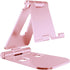 Cell Phone Stand for Angle Height Adjustable Desk Sturdy Aluminum Metal Phone Holder for iPhone,iPad, Mobile Phone, All Android Smartphone,Desktop...