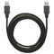 USB to USB Cable - Superspeed USB 2.0 Type A Male to Type A Male 24 / 28AWG Cable 7 Feet - Black...