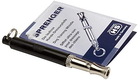 HERM SPRENGER Dog Training Whistle To Stop Barking - Bark Control Adjustable Frequency Silent Ultrasonic Sound Training Tool | The Original - Made...