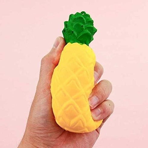 iMagitek 15 Pack Pineapple Keychains for Kids Party Favors Supplies, School Carnival Prizes, Party Bag Gift Fillers, Pineapple Stress Relieve Toy...
