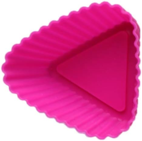 Kaptin 24pcs Silicone Muffin Baking Cups Cupcake Liners,Reusable Non-Stick Cake Molds Sets Multi-color (Square + Rectangle + Triangle + Ellipse)...