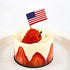 CYPS 100 Pcs USA American Flag US Toothpick Flags, Small Mini Stick Cupcake Toppers US Flags,4th of July,Veterans Day,Country Picks Party Decorati...