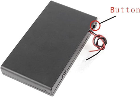 CO-RODE 8 x AA 12V Battery Holder Case Box Wired ON/Off Switch w Cover Pack of 2...