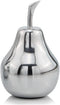 Modern Day Accents 3863 Peral Small Polished Pear, Fruit Decor, Gifts, Tabletop, Silver Home Decor Centerpiece, Room Decor Aesthetic, Office Desk ...