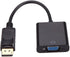 DisplayPort to VGA Adapter, DP to VGA Converter Display Port Male to VGA Female Converter Cable Adapter for Computer PC Desktop Laptop Projector.....