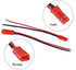 EBOOT 20 AWG JST Plug Connector 2 Pin Male Female Plug Connector Cable Wire for LED Lamp Strip RC Toys Battery, 10 Pairs...