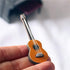 NWFashion 2PCS Musical Instruments Guitar/Beth Dollhouse Miniature Accessories Toy Set...