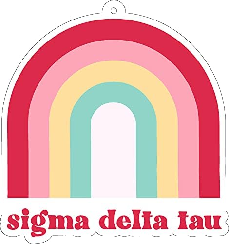 Sigma Delta Tau - Rainbow Air Freshener - 2/Pack - Flowers & Sunshine Scent...